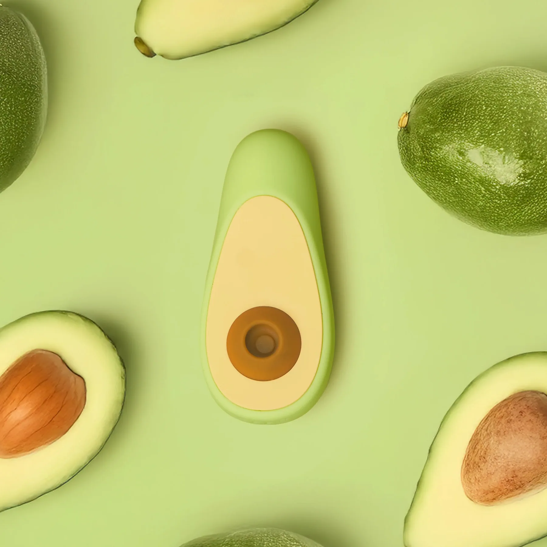 Avocado Sex Toy — Vorderansicht